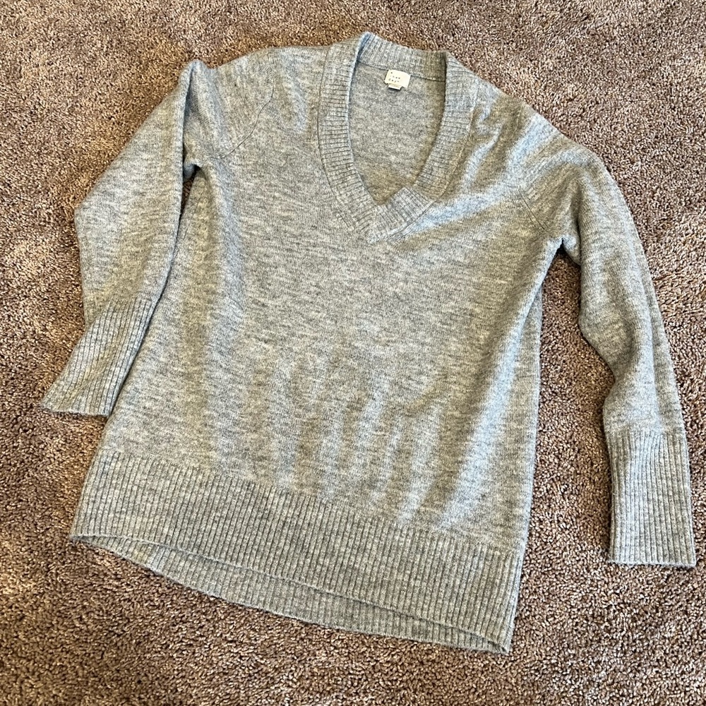 Gray sweater
